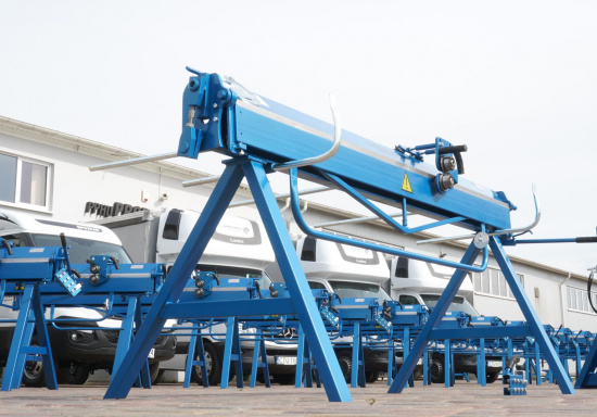 gietarka, zaginarka dekarska 214cm / 0.8 giętarki zaginarki blach